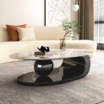 Modern Oval Center Table