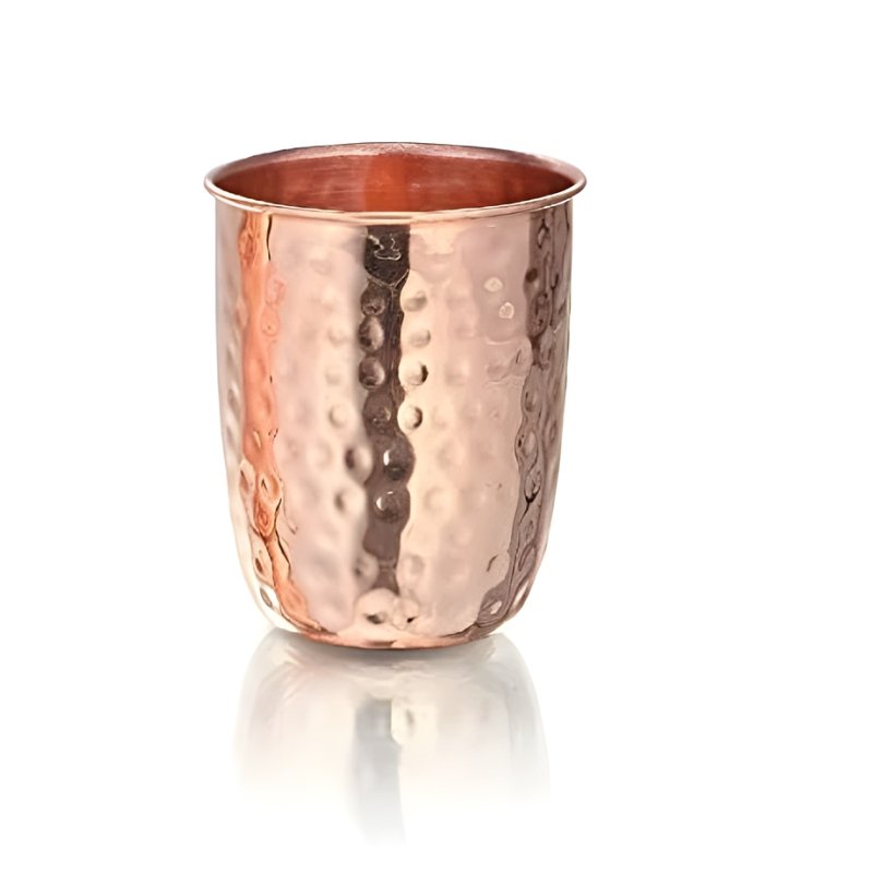 2 Pieces Copper Glass Tumbler