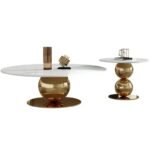 Modern Round Nesting Center Table Set - Image 2
