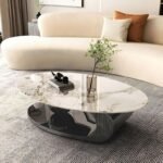 Modern Oval Center Table - Image 2