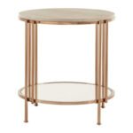 Round Marble Top Side Table - Image 2
