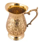 Brass Jug Mughal Design for Water Storing and Drinking - Image 2
