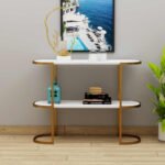Modern Two Tier Console Table