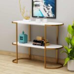 Modern Two Tier Console Table - Image 2