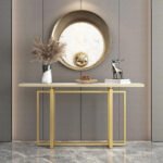 Luxury Gold Console Table