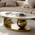 Luxury Oval Center Table - Image 2