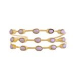 TrioGlow Link Bangle